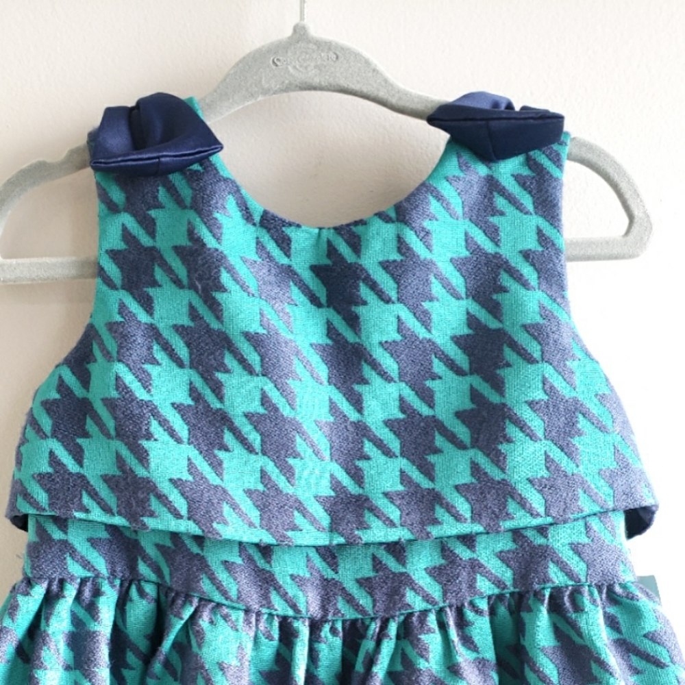 Cat & Jack Houndtooth Holiday Dress - Picture 2 of 8